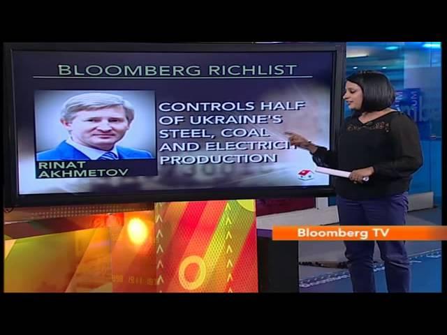 In Business: Bloomberg Rich List: Rinat Akhmetov