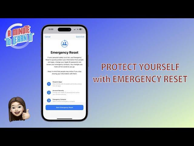 Protect yourself with Emergency Reset | EveryJuan Studio