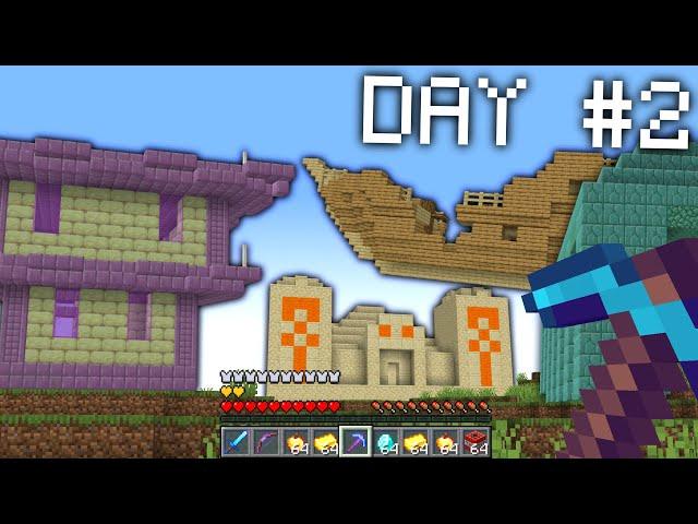 Minecraft, But Structures Generate Every Minute...