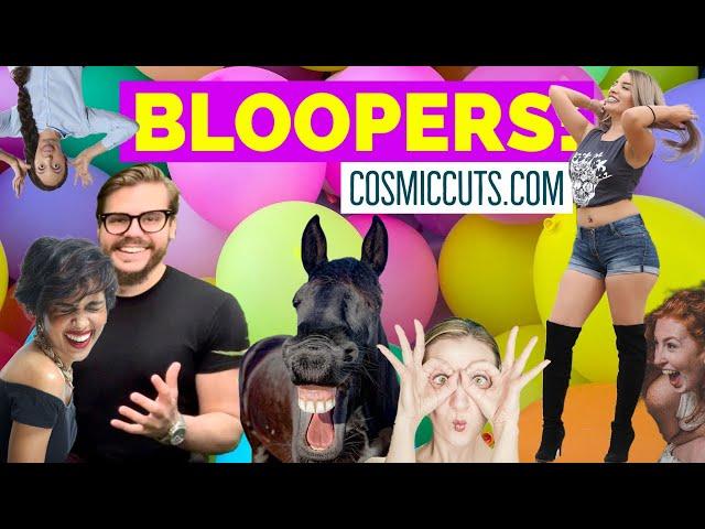 BEST BLOOPERS 2021! Funniest Gag Reel & Bloopers! Cosmic Cuts