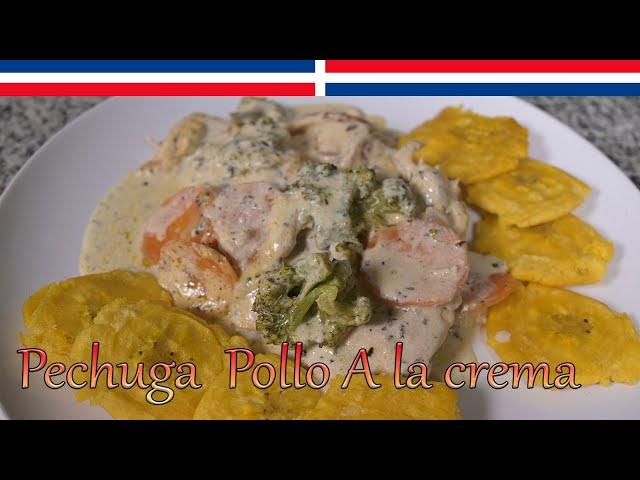 Pechuga de Pollo a la Crema - Cocinando con Yolanda