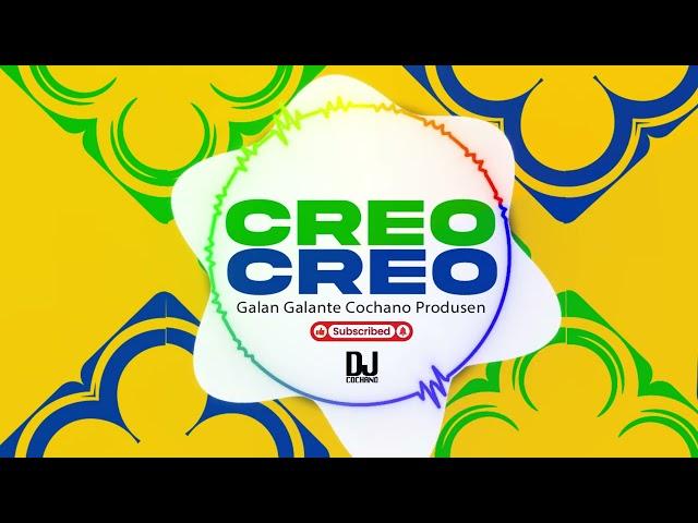 Creo Creo Creo Dembow Funk Brasilero  Galán Galante Cochano  #dj #funk #brasil #musica