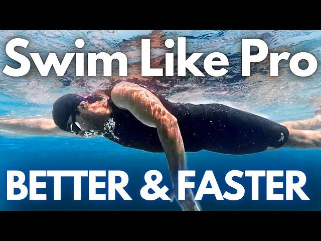 How to Swim Better and Faster, Freestyle Swimming Tips For Beginners (English Subtitles)