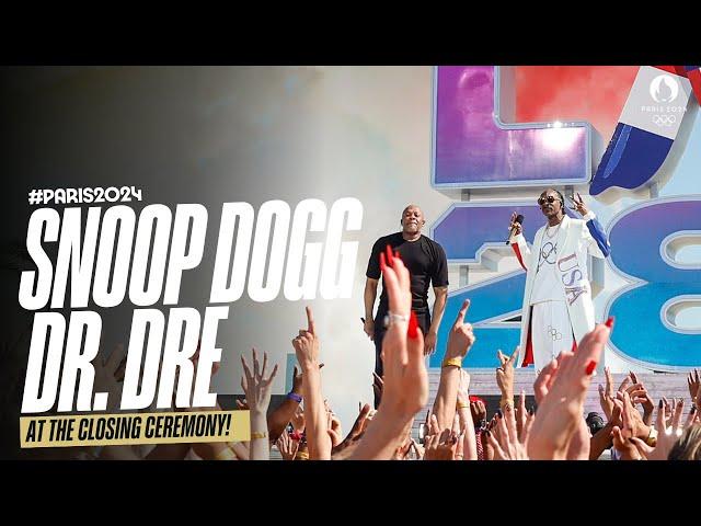 Snoop Dogg & Dr Dre at the #Paris2024 Closing Ceremony