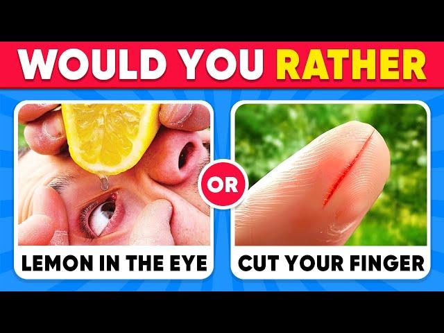 Would You Rather...? EXTREME Edition  100 HARDEST Choices Ever!