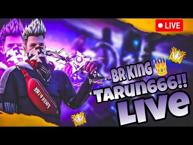 Br serious rank push to region top Tarun 666 #live #freefire #gaming