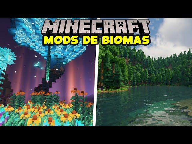 TOP 10 MELHORES MODS DE BIOMAS PARA O MINECRAFT