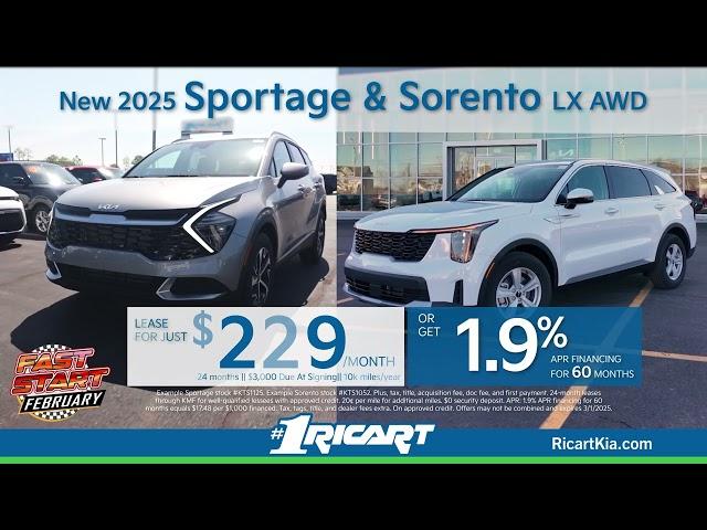Fast Start February is ON at Ricart Kia!