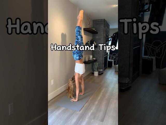 Need handstand help? Try this! #handstand #handstandtutorial #howto #gymnast #yoga #stretching #tips