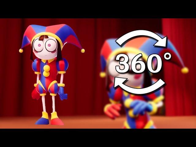 360 Challenge: Find Ponmi from Digital Circus in an Immersive Virtual World