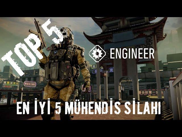 Warface - En İyi 5 Mühendis Silahı