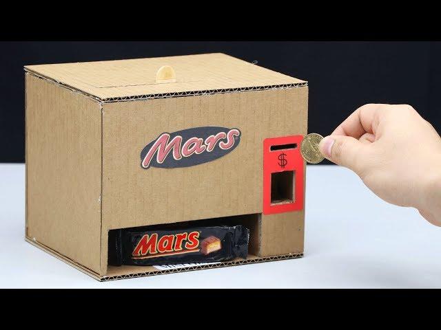 DIY MARS Chocolate Vending Machine with Coin