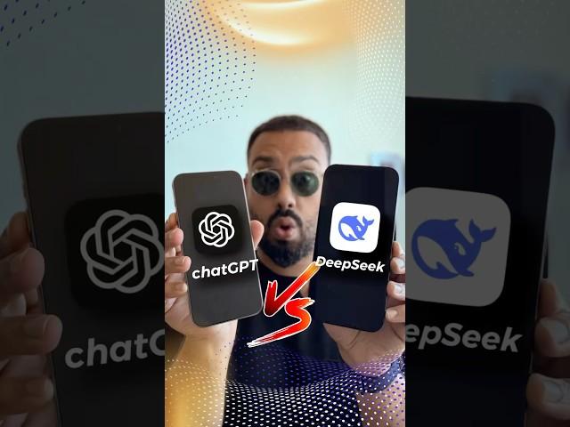 ChatGPT VS DeepSeek - Which Ai Tool is BETTER?  #SHORTS