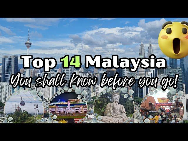 Best 14 Places to Visit in Malaysia  | Tourist Attraction 2024