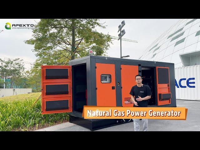 Natural Gas Generator for Cooling Cabinet Power Supply | Efficient and Reliable Energy Solution