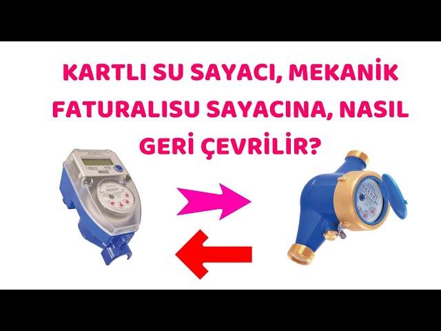 MASKİ KARTLI SU SAYACI İPTALİ NASIL YAPILIR? NASIL İPTAL ETTİRİLİR?