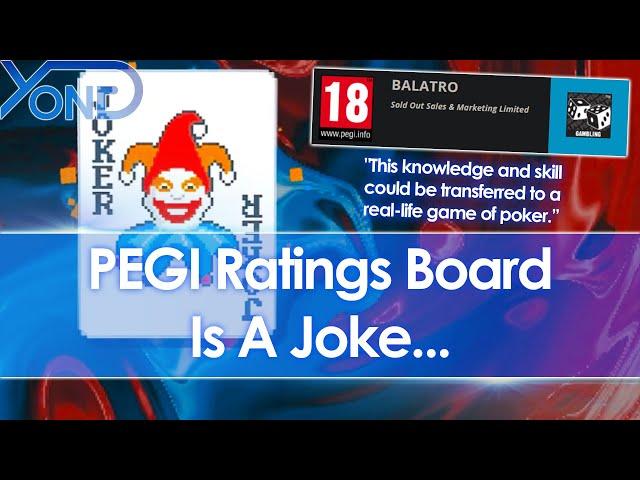 PEGI stupidly claims Balatro has gambling while EA Sports FC/FIFA loot boxes aren't gambling...