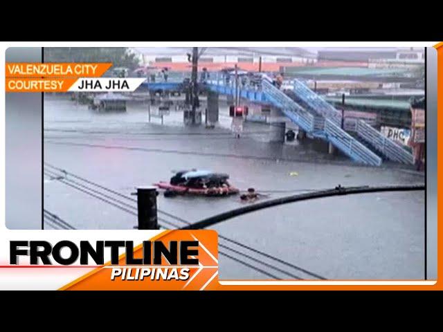 Bahay sa Valenzuela City, nasunog sa gitna ng baha | Frontline Pilipinas