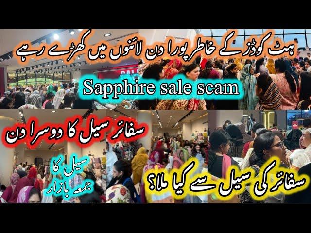 Sapphire sale today || sapphire sale day 2 sapphire sale scam 2024 || glamour it