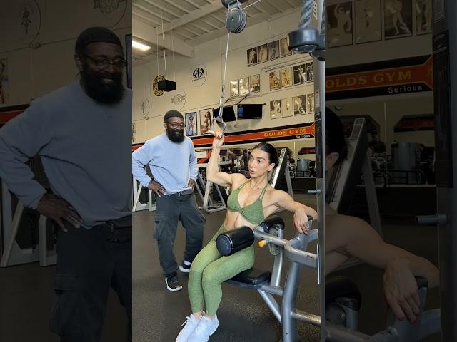 Muscle Doesn’t Lie — Watch What Happens When You Train With Charles Glass! #charlesglass #goldsgym