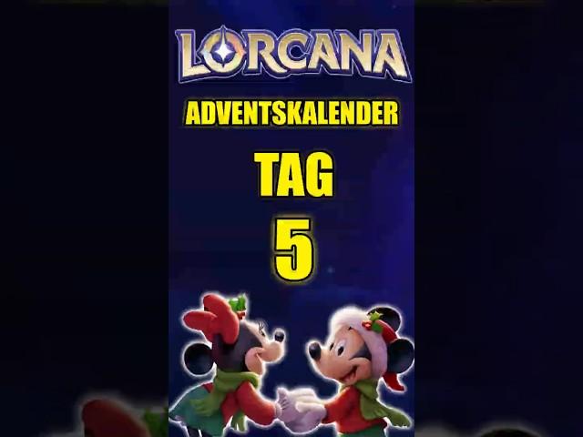 Lorcana Adventskalender Tag 5! #lorcana #disney #adventskalender