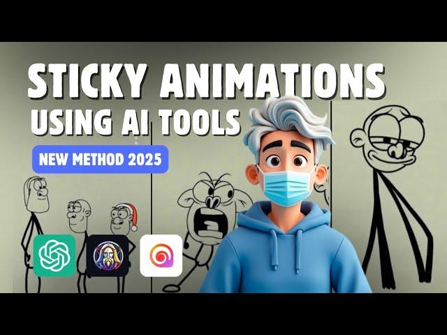 NEW METHOD: Viral Stick Figure Animations Like Rico Animations Using AI – Full Guide 2025!