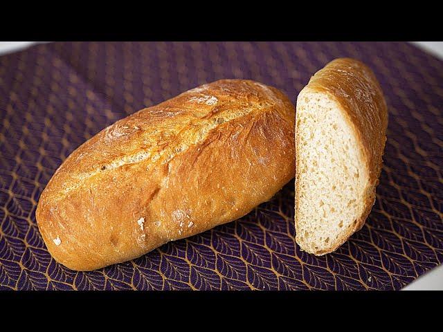 No-knead bread! Only 4 ingredients! You can't buy bread anymore!