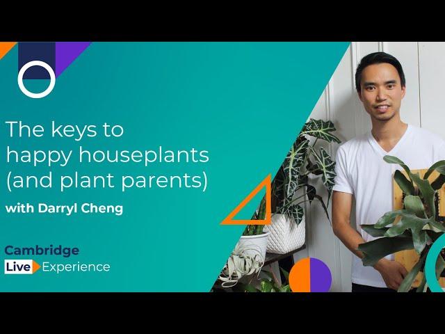 The Keys to Happy Houseplants (and Plant Parents) with Darryl Cheng