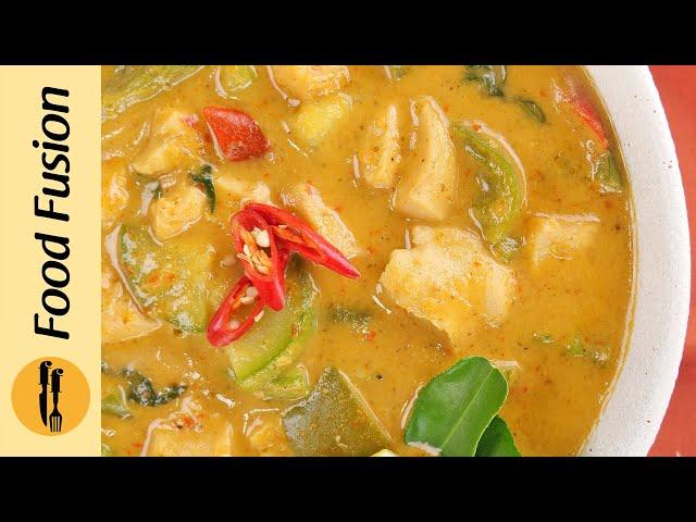 Thai Red Curry Chicken Recipe by Food Fusion