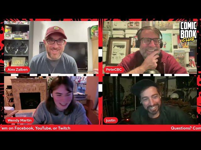 Comic Book Club: James Robinson, J. Bone, And Wendy Martin