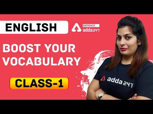 English Vocabulary For Defence Exams | English | Boost Your Vocabulary #1