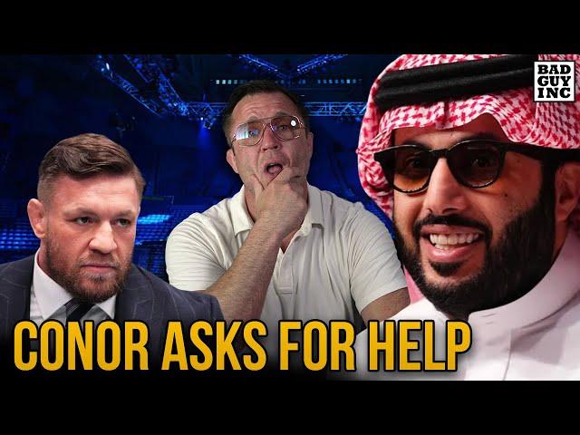 Conor McGregor Seeks Help from Saudi Arabia…