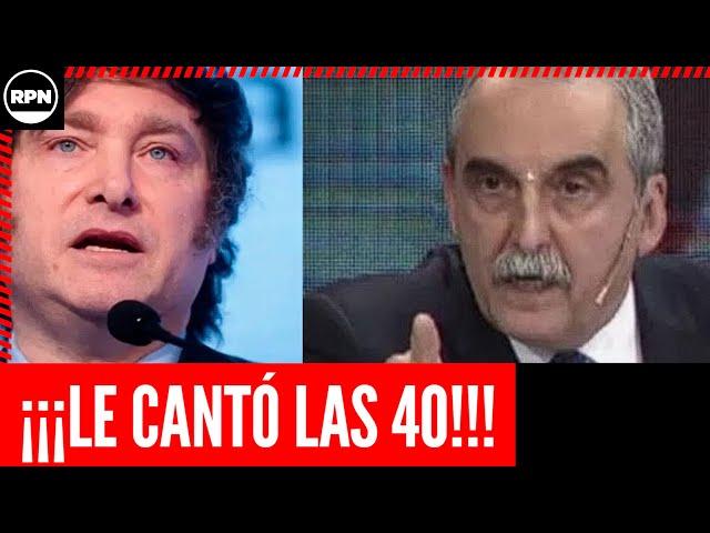 MORENO  ECHÓ POR TIERRA LOS DICHOS DE MILEI: “LO DEL SUPERÁVIT FISCAL ES FALSO”