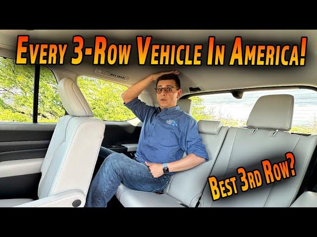 Every 3 Row Vehicle In America Compared! Find The Best Family Hauler For You