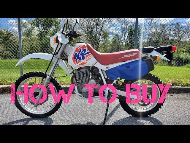 How to buy a used Motorcycle Dual Sport Dirt Bike (What to look for when buying)