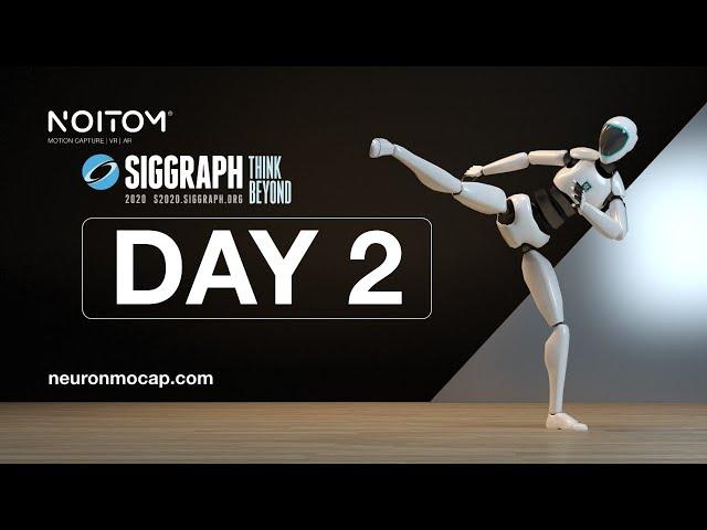 Noitom @ SIGGRAPH 2020: Live Mocap Demos - DAY 2 - VIRTUAL PRODUCTION