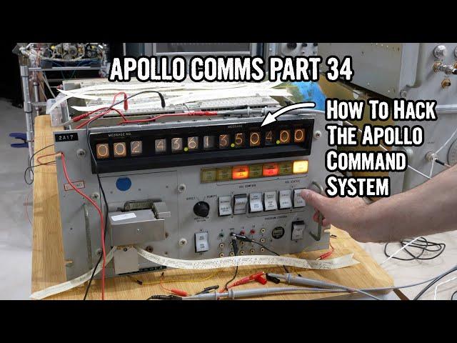 Apollo Comms Part 34: Trying every function of the Apollo command system