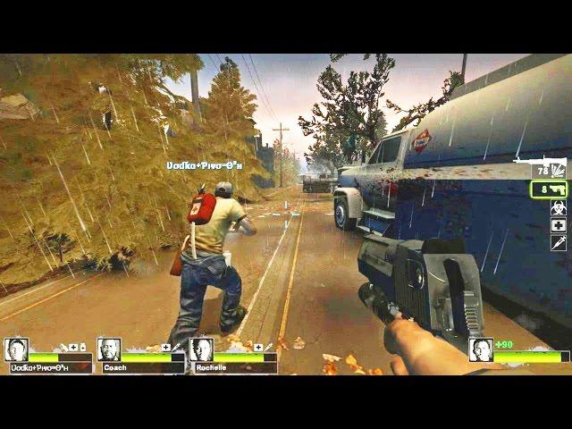 Left 4 Dead 2 - The Cure Custom Campaign Multiplayer Gameplay Walkthrough