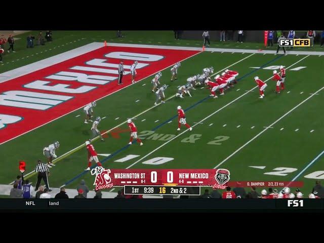 Highlights of New Mexico's 38-35 upset over No. 18 Washington State!