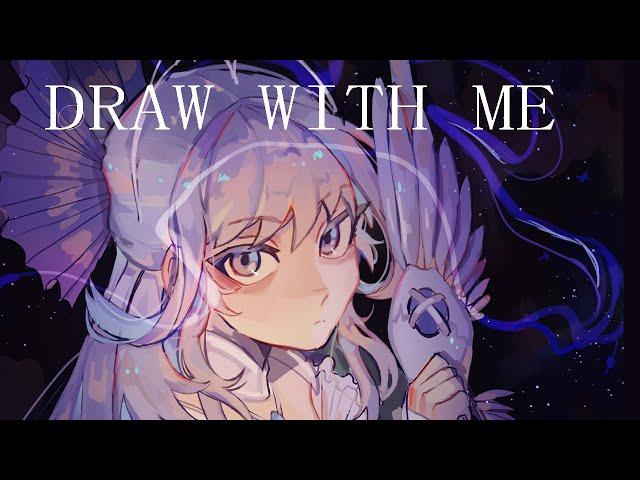 Draw with me || Being an artist and the algorithm [speedpaint]