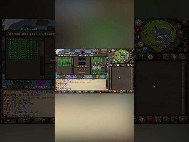 15 UNHOLY BEHEMOTHS IN ONE GAMBLE?! #gaming #SpawnPK #rsps #osrs #runescape #oldschoolrunescape #spk