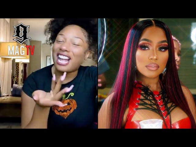 Megan Thee Stallion Can't Stop Laughing At Yung Miami's "Rap Freaks" Lyrics! 