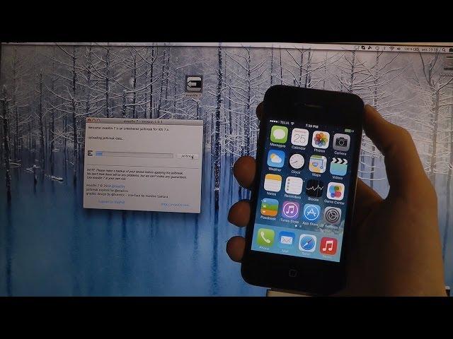 How To Jailbreak iPhone 4 iOS 7.0.4 Untethered Jailbreak evasi0n Tutorial