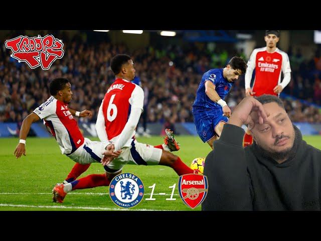  Chelsea 1-1 Arsenal | Troopz Match Reaction | WE NEEDED TO WIN, THE TITLE IS GONE NOW!!