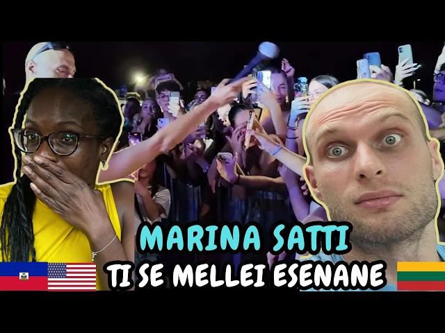 REACTION TO Marina Satti - Ti Se Mellei Esenane (Live Performance) | FIRST TIME HEARING