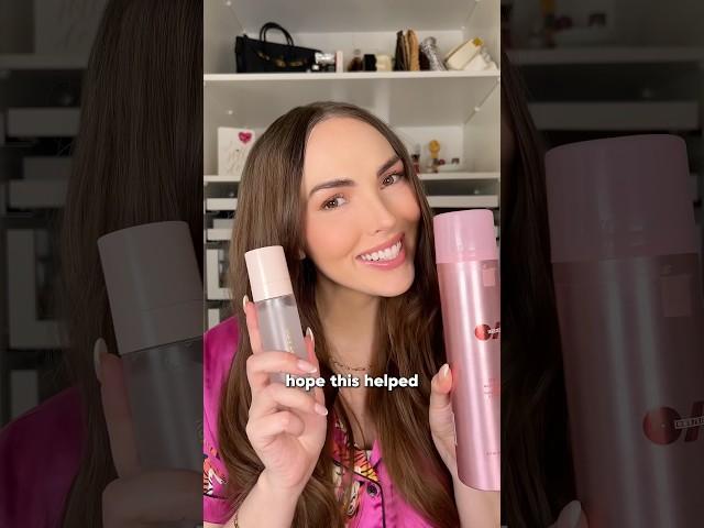 Setting Spray VS Fixing Spray!  #settingspray #makeuphack #longlastingmakeup