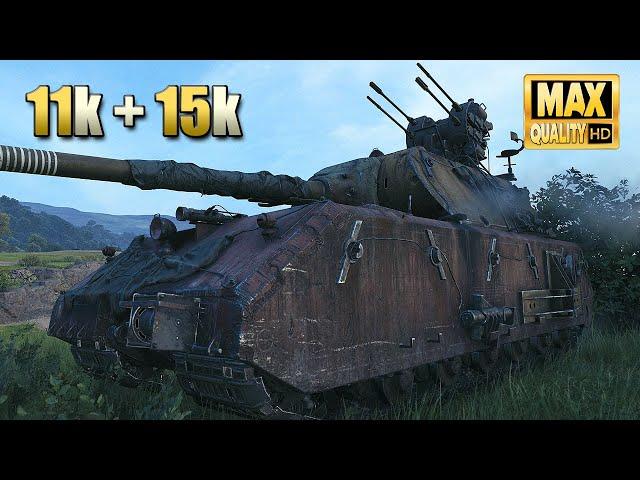 Maus: Pure domination with 26k damage & block - World of Tanks