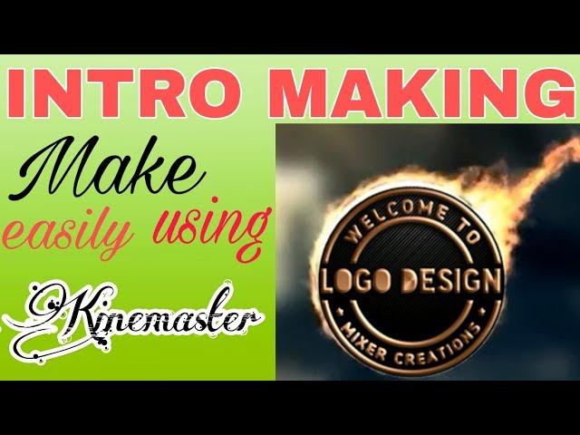 Kinemaster 3d intro maker tutorial | water splash intro using kinemaster