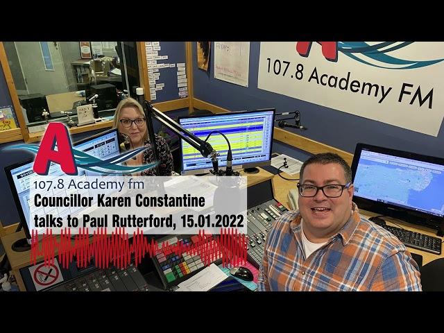 Karen Constantine on Academy FM