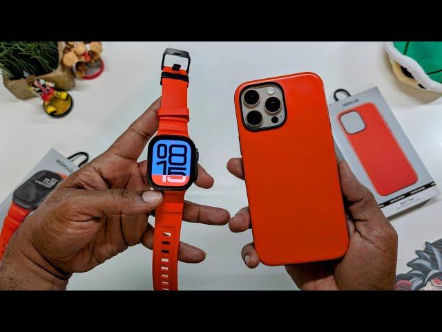 Nomad Magma for iPhone 16 Pro Max & Apple Watch Ultra 2...